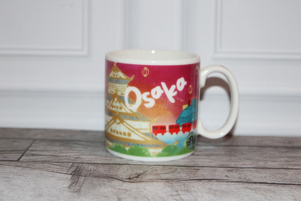 Starbucks Osaka Japan Espresso Mini Mug 3 oz Collector Series 2000 Cup